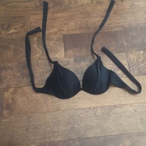 Black body glove swim top Sz M